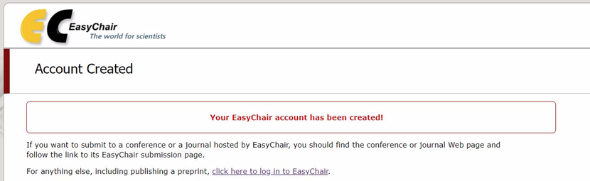 Figure 5: EasyChair submission tutorial